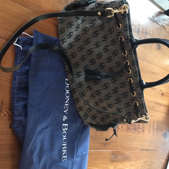 Dooney & Burke Signature Handbag - Picture 1 of 8